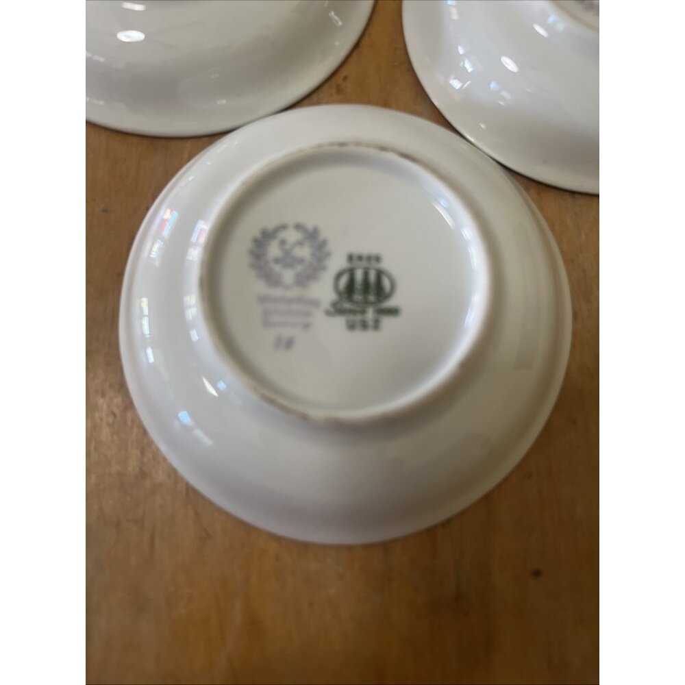Winterling Bavaria Germany Floral Hand Painted 4 In Bowls Set Of 3 - Picture 7 of 8